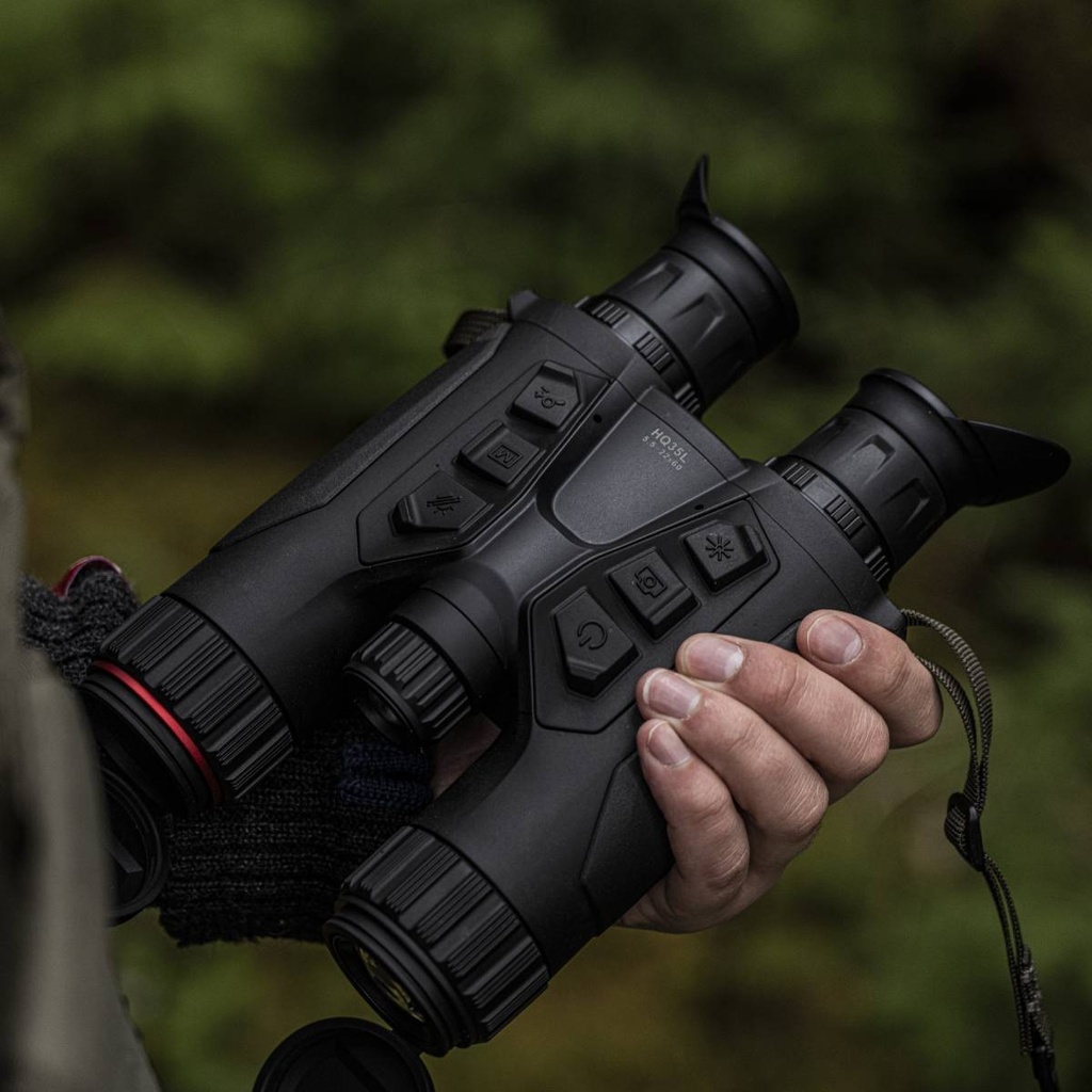 HIKMICRO HABROK 4K HQ35L - Binocular térmico y nocturno IR 850/940 con Telémetro