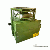 Dispensador Metálico de Grano con Batería 12V HU22L + Bidón negro 60L + Asa de forja