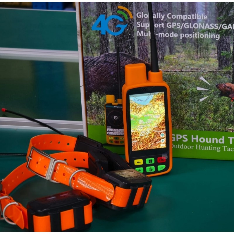 eSEEK GPS Hound Tracker - Collar + Mando