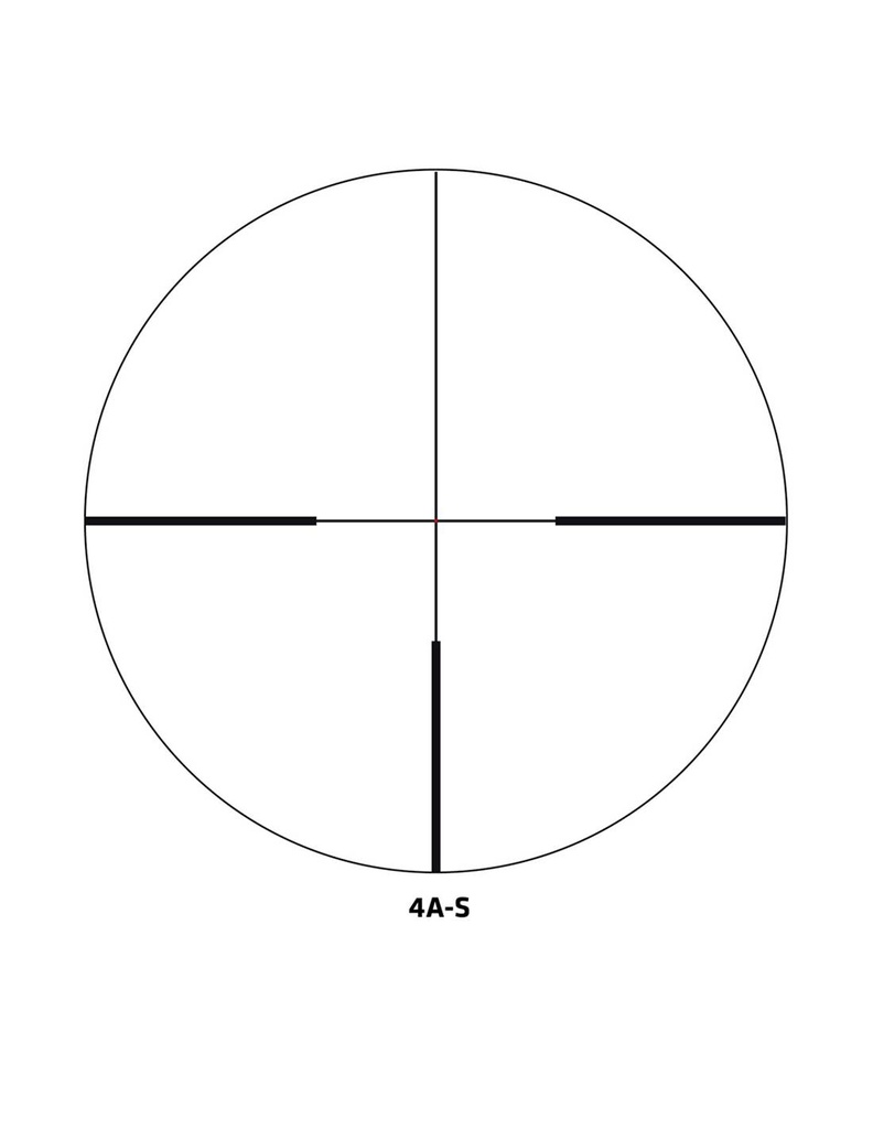 Delta Titanium HD 1-6x24 IR Retícula 4A - Visor