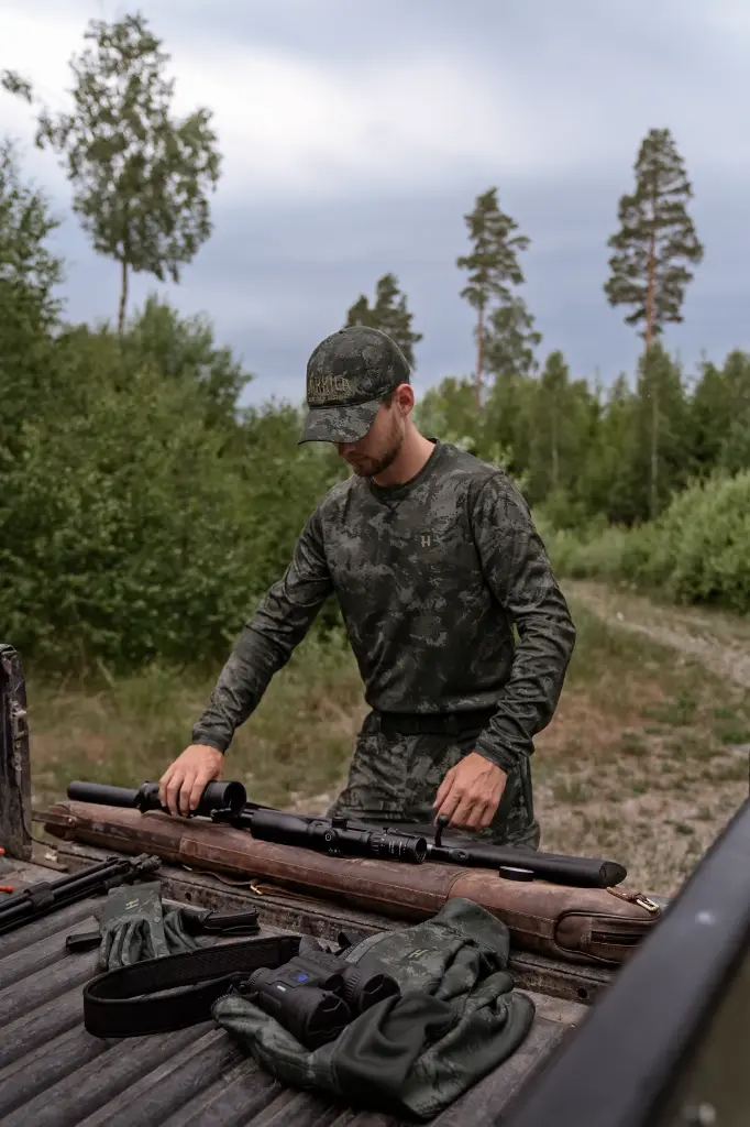 Härkila NOCTYX camo L/S t-shirt - Camiseta Manga Larga