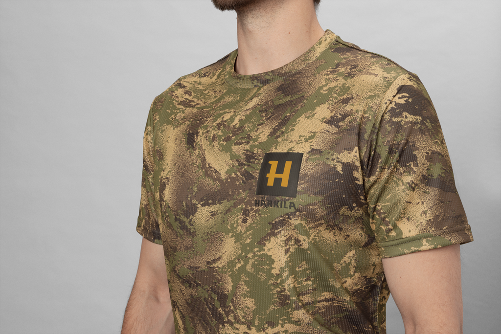 Harkila - Camiseta Manga Corta Deer Stalker Camo 