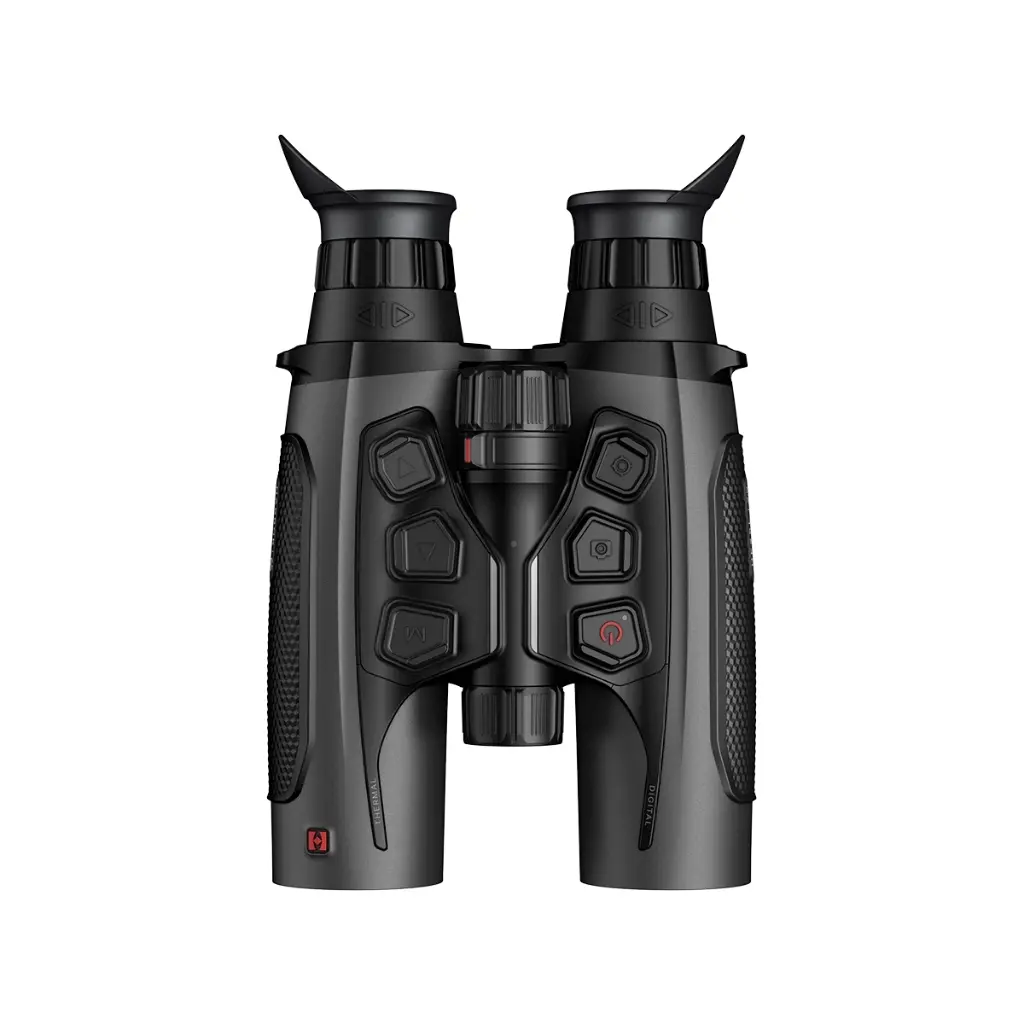 HIKMICRO HABROK 4K HE25L 2.0 - Binoculares térmicos multiespectro con telémetro + IR 850 940 nm