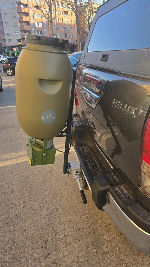 Dispensador Metálico de Grano para Coche