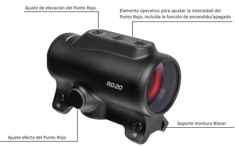 Blaser RD20 - Punto Rojo