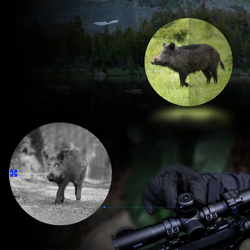 PARD Night Stalker 4K Mini LRF - Visor Nocturno con Telémetro