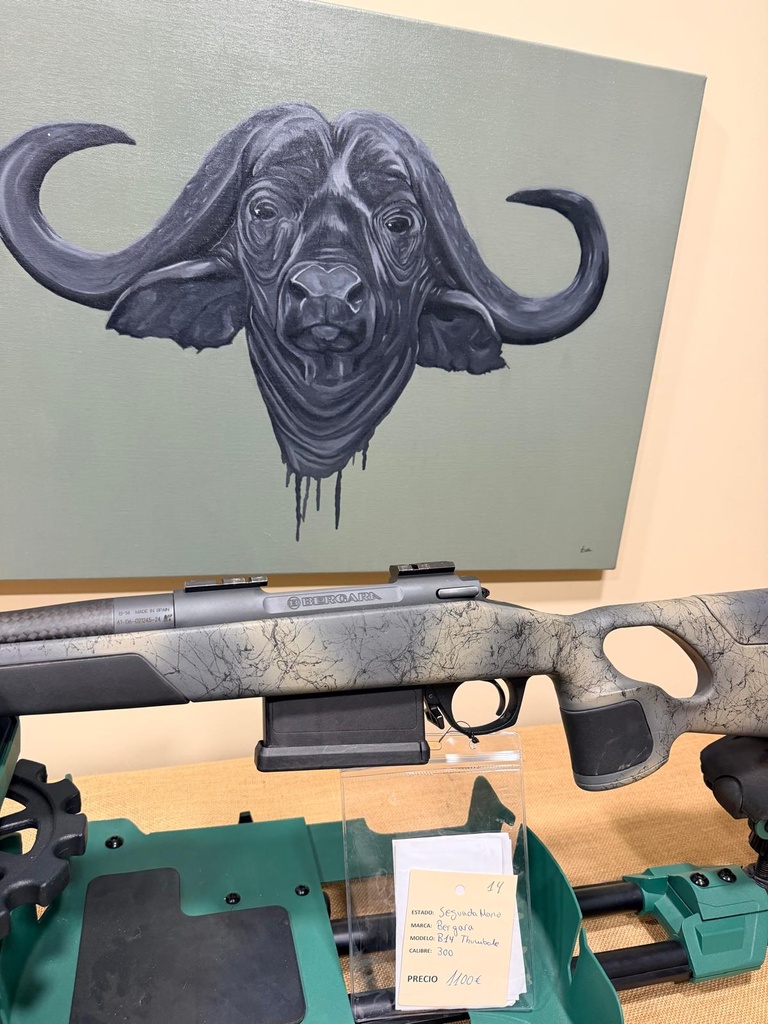 Bergara B14 Thumbole Carbon Cal. 300 Win. Mag. - Rifle Cerrojo de Segunda Mano