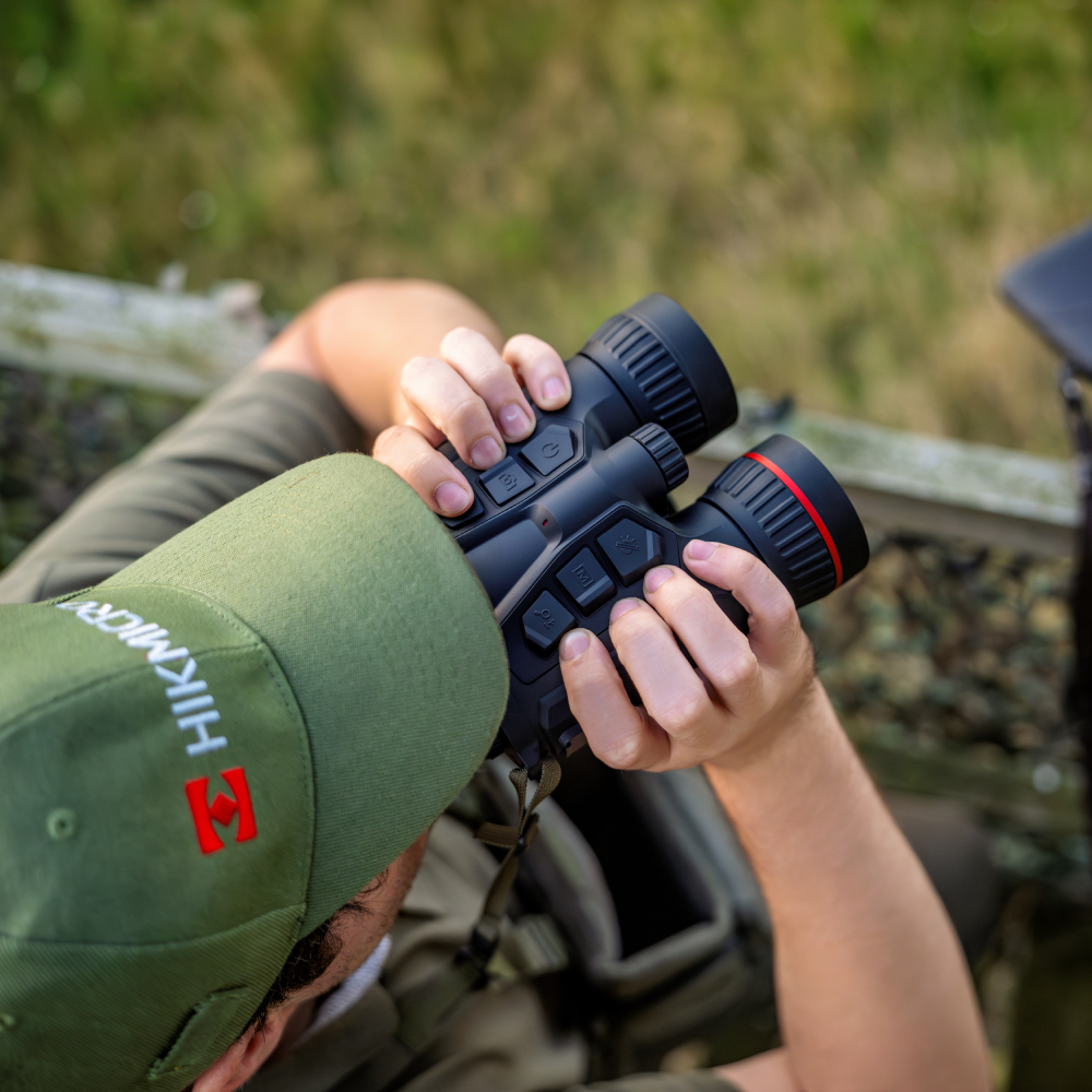 HIKMICRO HABROK Pro HX60L - Binocular térmico y nocturno IR 850 con Telémetro