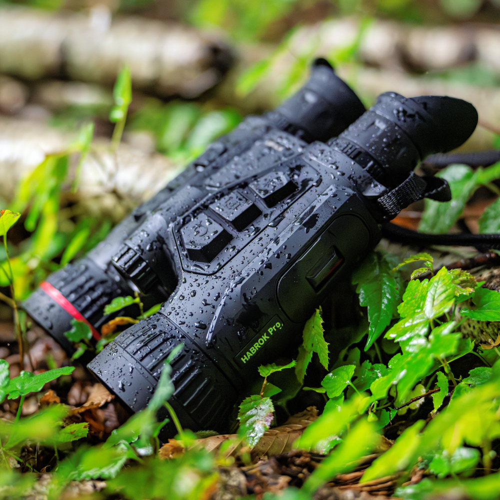 HIKMICRO HABROK Pro HQ50L - Binocular térmico y nocturno IR 850 con Telémetro