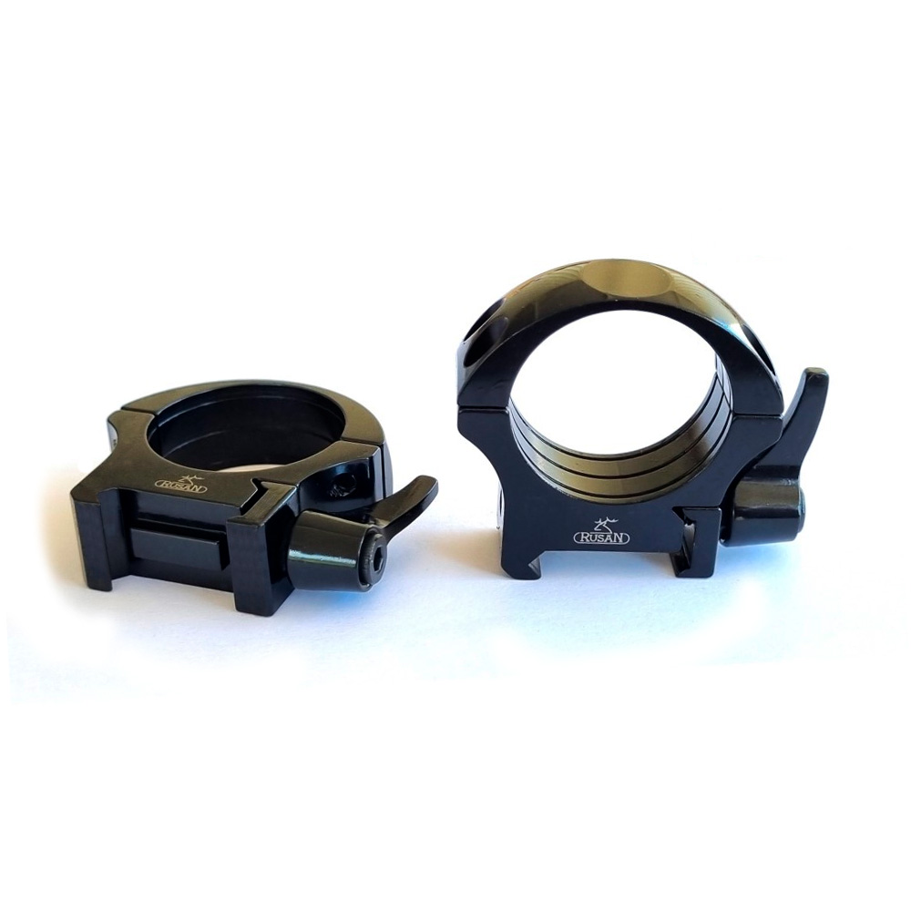 Anillas de aluminio Picatinny desmontables QR 30mm Rusan