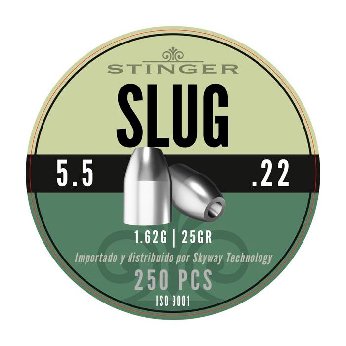Balines STINGER Slug 5.5 mm 1.62 gr 250 uds