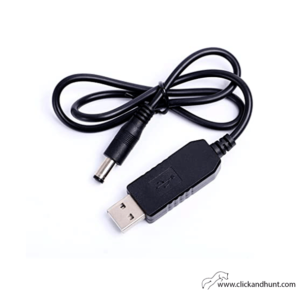 Cable Conexión Placa Solar para de Cámaras Caza y Dispensadores de grano