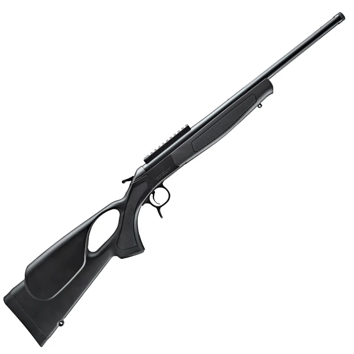 CVA Scout TD Thumbhole Blued Black Cal. 222 - Rifle Monotiro
