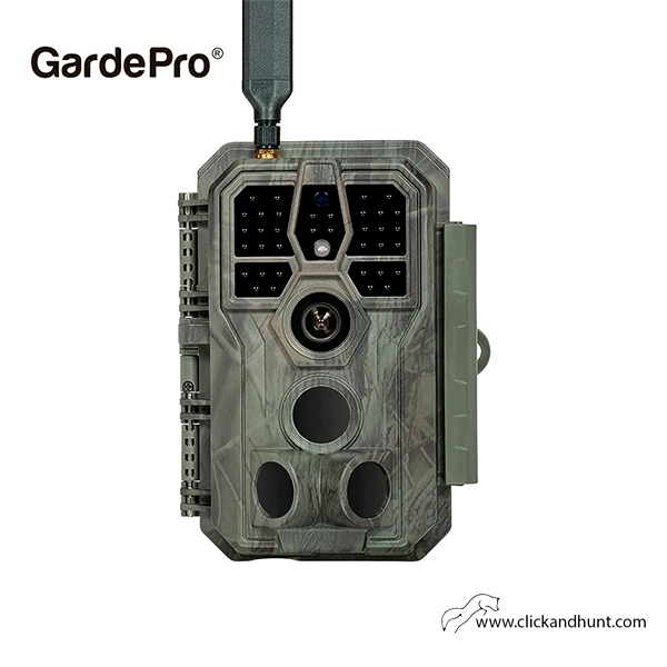 GardePro X50MB - Cámara de Caza con Envío de imágenes 4G y Memoria 32GB integrada