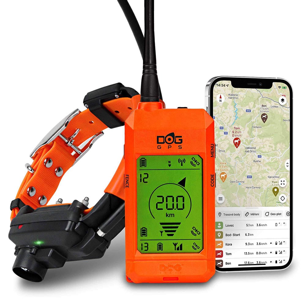 DogTrace X30-TB - Mando + Collar GPS, Educativo y Beeper