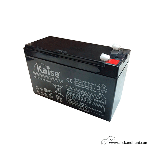 Batería 12V para Cámaras de caza y Dispensadores automáticos