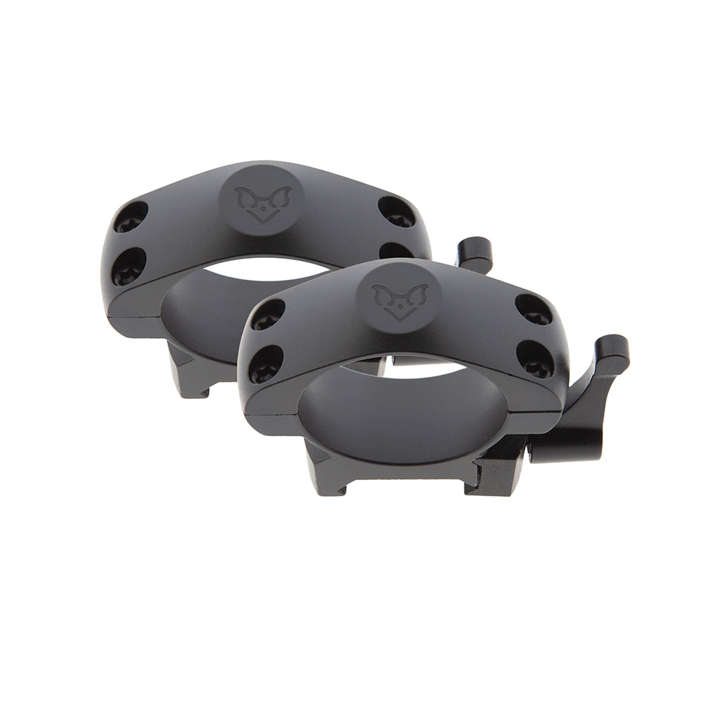 Anillas Desmontables De Acero 4 Tornillos 30mm Weaver y Picatinny B-Vision