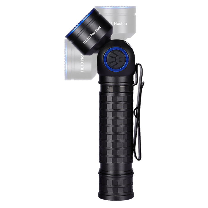 Brinyte HL18 con montaje de cabeza - Linterna Frontal 