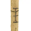 GRIP STICK™- Peldaños Metálicos Treestands 