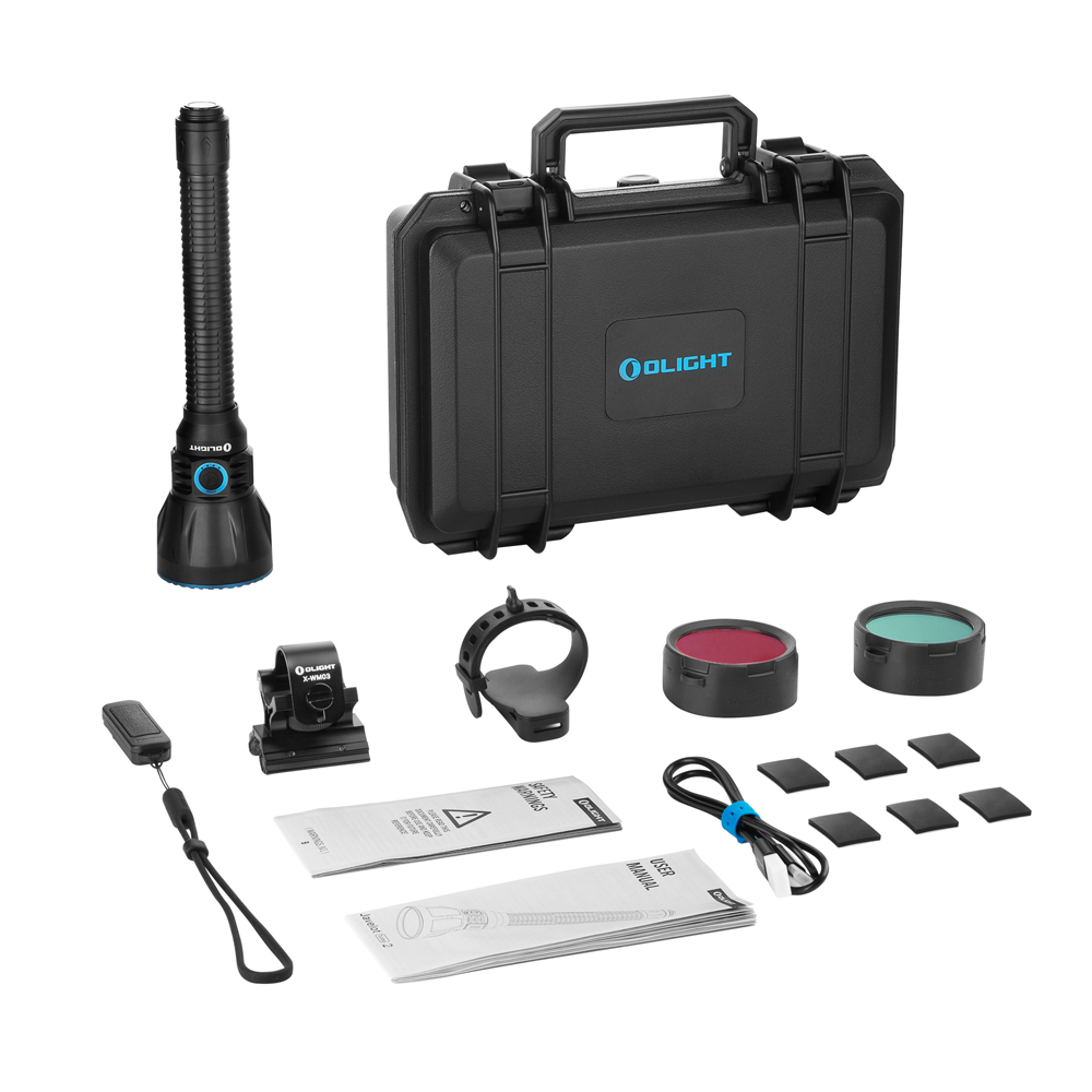 Olight Javelot Turbo 2 + Kit de caza - Linterna de Caza