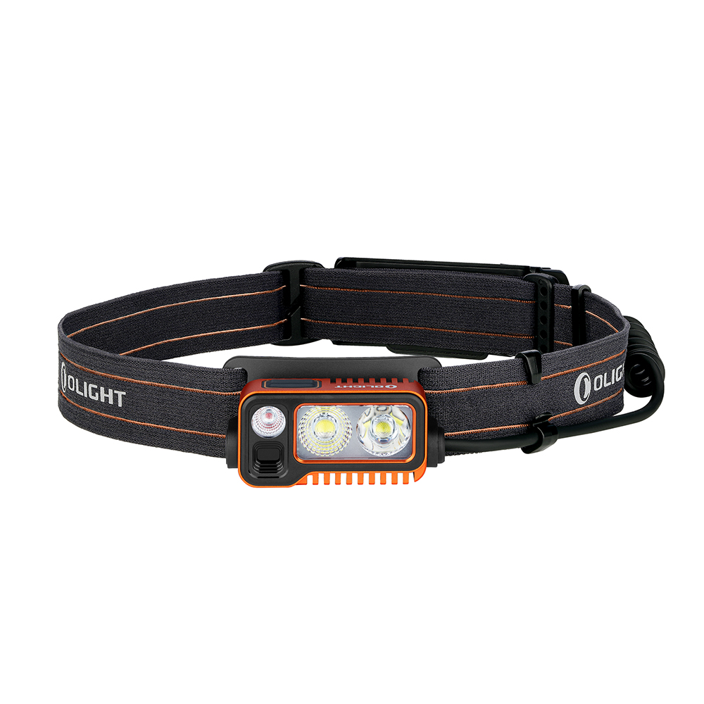 Olight Array 2 Pro Naranja - Linterna Frontal con luz roja
