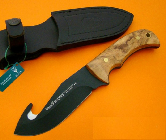 Muela  Bisonte 11OLT -  Cuchillo De Caza