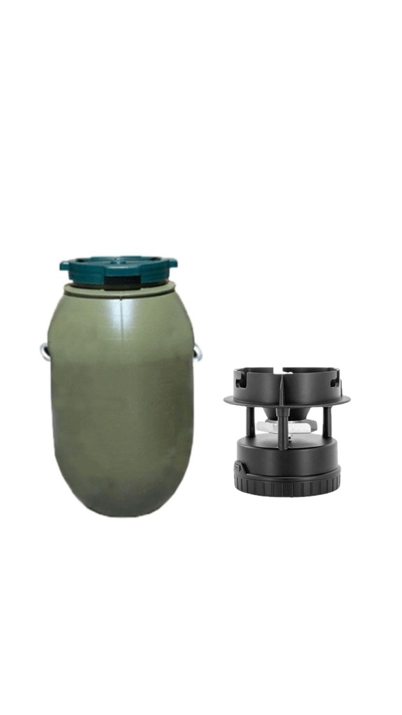 Comedero de Caza - Dispensador Automático Moultrie All in one II con Bidón 60 litros