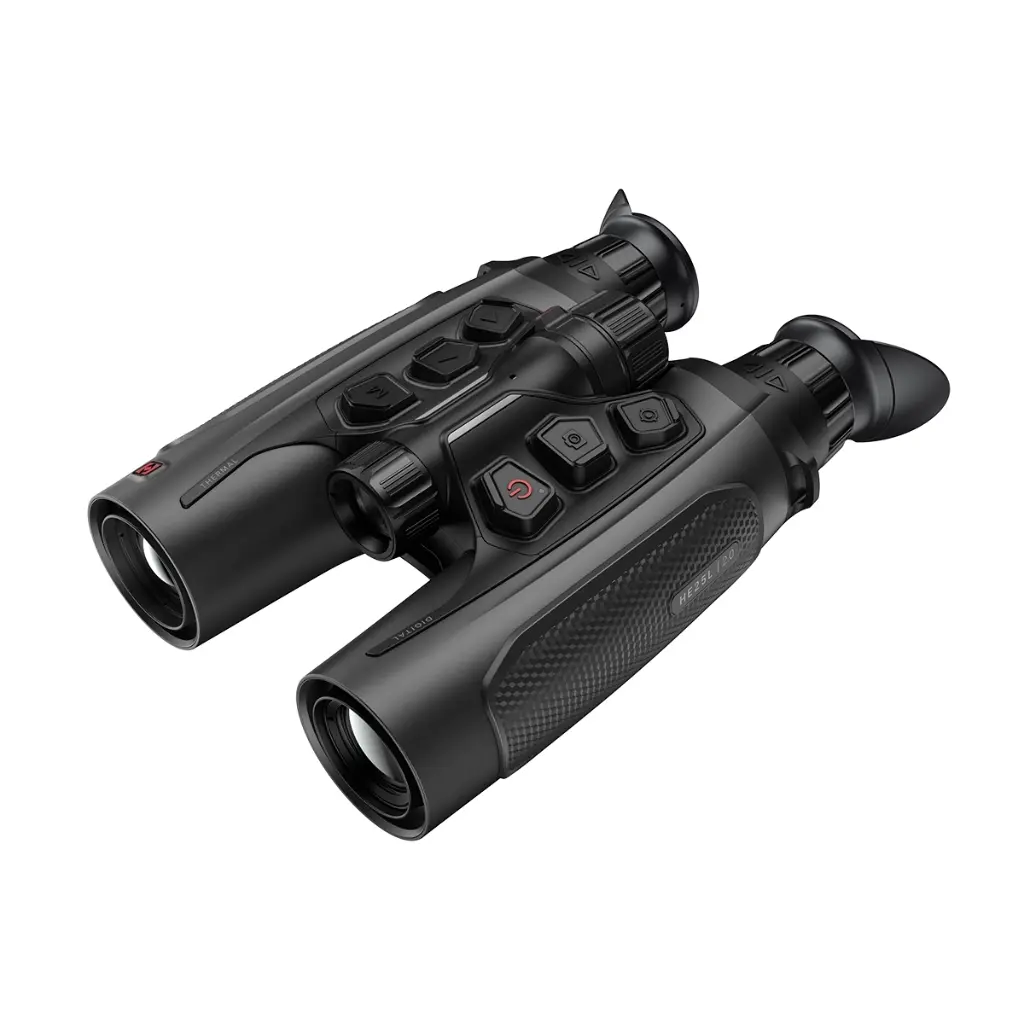 HIKMICRO HABROK 4K HE25L 2.0 - Binoculares térmicos multiespectro con telémetro + IR 850 940 nm