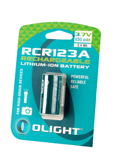 Olight RCR123A 3.7V - Pila Recargable