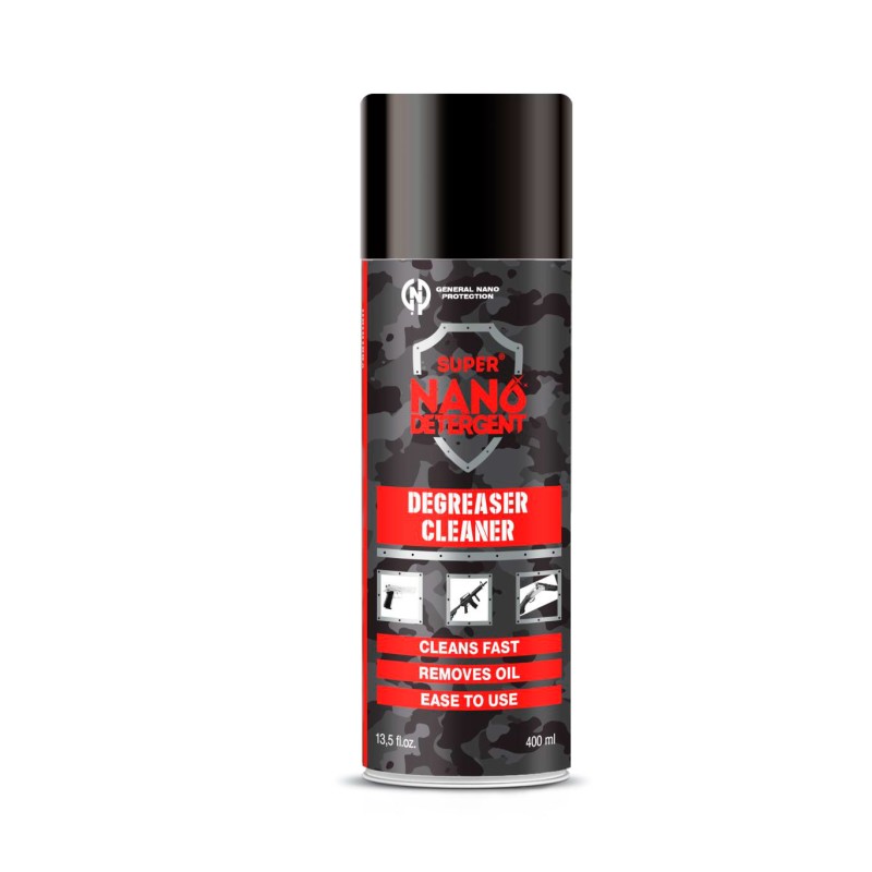Super NANO Degreaser Cleaner 400ml Aerosol - Limpiador Disolvente de Armas