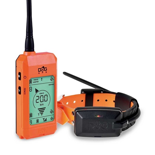 [CH16465] DogTrace GPS X20 - Naranja - Pack Mando + Collar + Cargador