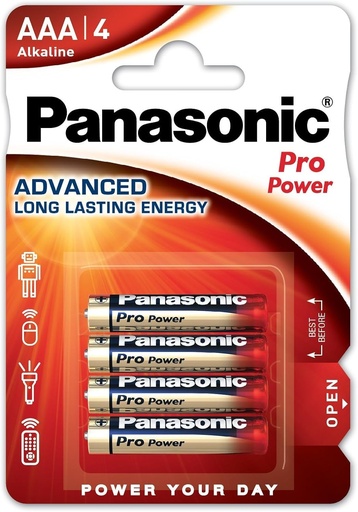 [CH2292] Panasonic Pilas Alcalinas AA (Pack 4ud)