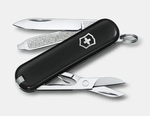 Victorinox Classic Black - Navaja Suiza 