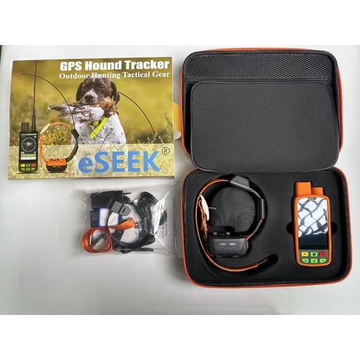 eSEEK GPS Hound Tracker - Collar + Mando