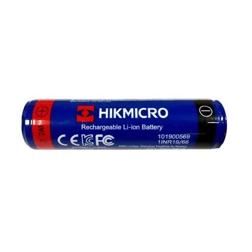 Pila recargable 3632DC 18650 3.200 mAh HIKMICRO
