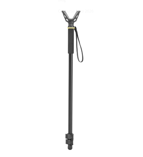 Vanguard Scout M62A - Monopie de aluminio con horquilla "V"